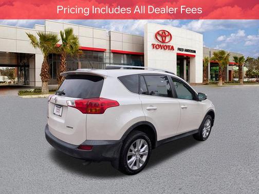 Blizzard Pearl 2013 Toyota RAV4 Limited