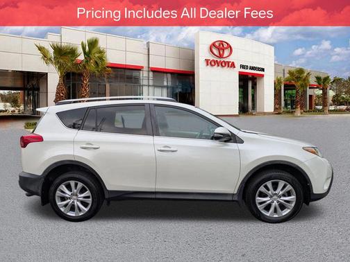 Blizzard Pearl 2013 Toyota RAV4 Limited