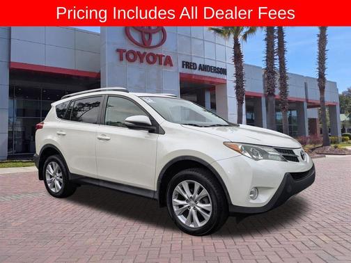 Blizzard Pearl 2013 Toyota RAV4 Limited