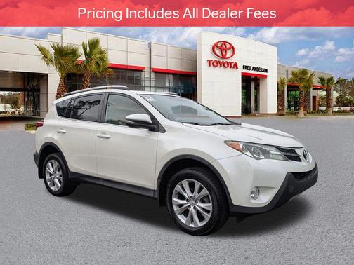 Blizzard Pearl 2013 Toyota RAV4 Limited