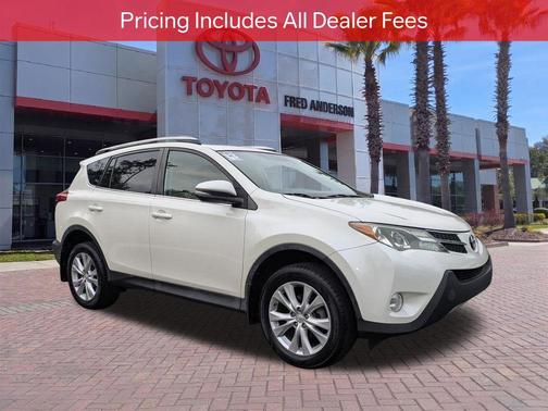 Blizzard Pearl 2013 Toyota RAV4 Limited