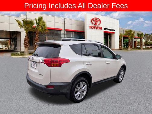 Blizzard Pearl 2013 Toyota RAV4 Limited