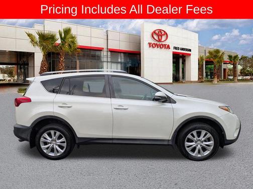 Blizzard Pearl 2013 Toyota RAV4 Limited
