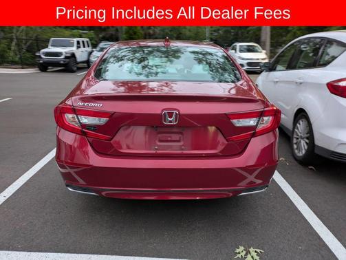 Radiant Red Metallic 2019 Honda Accord LX