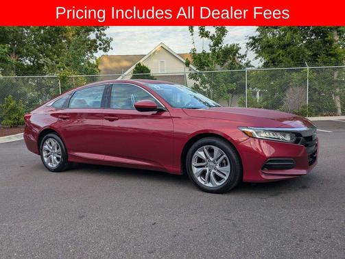 Radiant Red Metallic 2019 Honda Accord LX