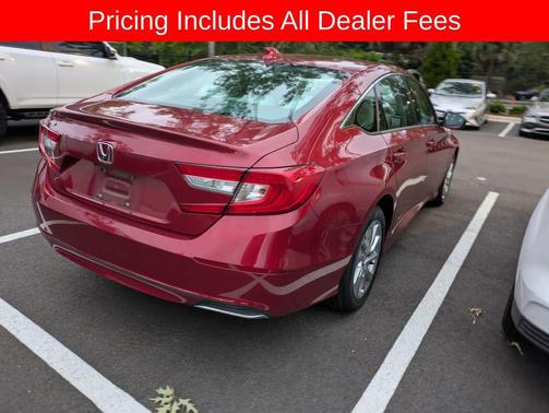 Radiant Red Metallic 2019 Honda Accord LX