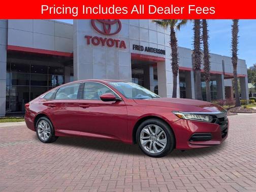 Radiant Red Metallic 2019 Honda Accord LX