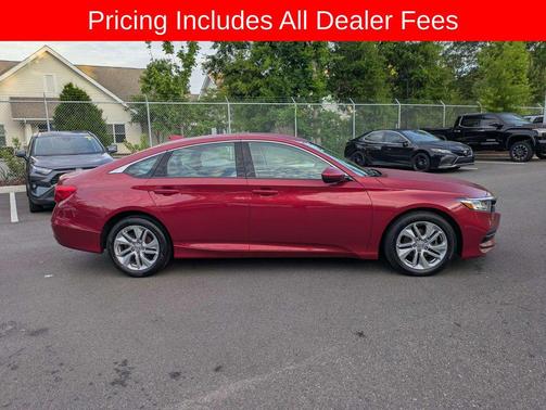 Radiant Red Metallic 2019 Honda Accord LX