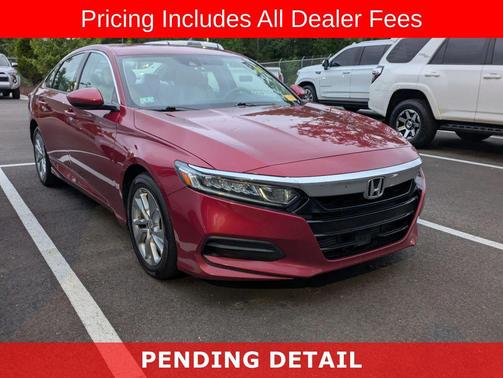 Radiant Red Metallic 2019 Honda Accord LX