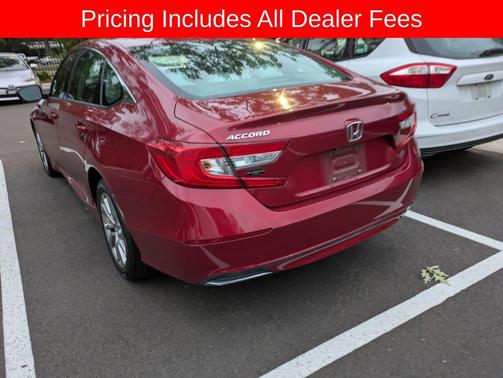 Radiant Red Metallic 2019 Honda Accord LX