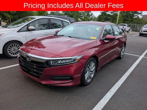 Radiant Red Metallic 2019 Honda Accord LX