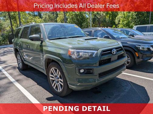 Army Green 2022 Toyota 4Runner TRD Sport