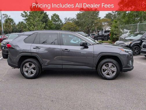 Magnetic Gray Metallic 2024 Toyota RAV4 Hybrid LE