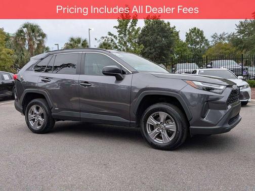 Magnetic Gray Metallic 2024 Toyota RAV4 Hybrid LE