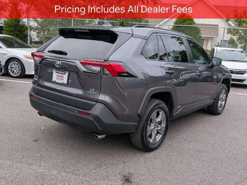 Magnetic Gray Metallic 2024 Toyota RAV4 Hybrid LE