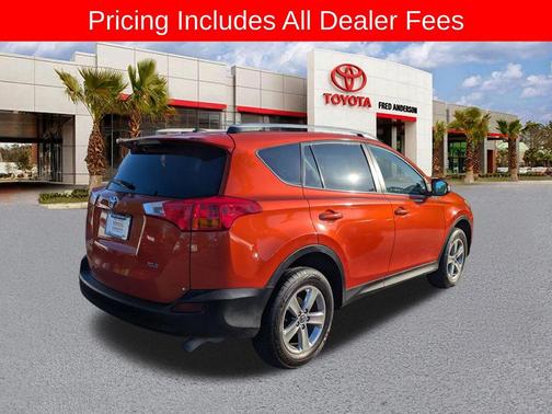 Hot Lava 2015 Toyota RAV4 XLE