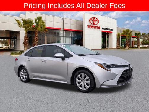 Classic Silver Metallic 2025 Toyota Corolla LE