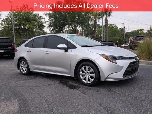 Classic Silver Metallic 2025 Toyota Corolla LE