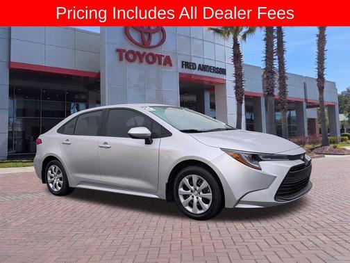 Classic Silver Metallic 2025 Toyota Corolla LE