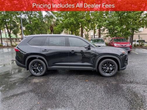 Midnight Black Metallic 2026 Toyota Grand Highlander Platinum