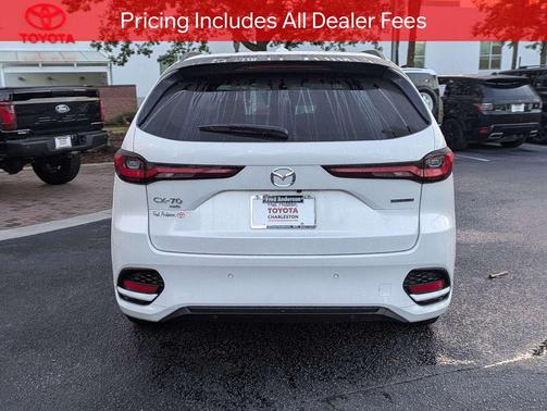 Rhodium White Premium 2025 Mazda CX-70 3.3 Turbo S Premium