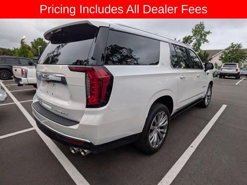 White Frost Tricoat 2021 GMC Yukon XL Denali