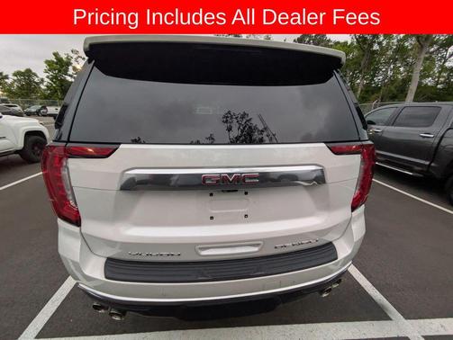White Frost Tricoat 2021 GMC Yukon XL Denali