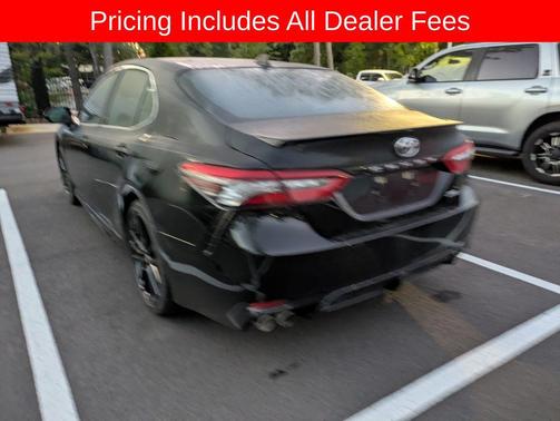 Midnight Black Metallic 2021 Toyota Camry XSE