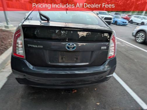 Winter Gray Metallic 2012 Toyota Prius Two