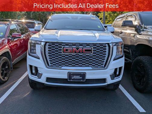 Summit White 2023 GMC Yukon Denali
