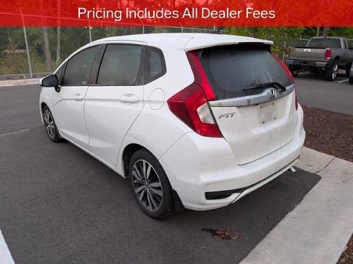 Platinum White 2020 Honda Fit EX-L