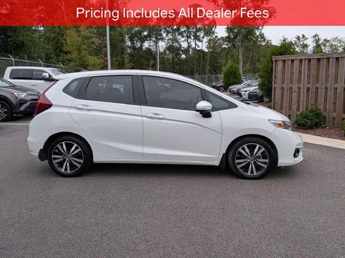 Platinum White 2020 Honda Fit EX-L