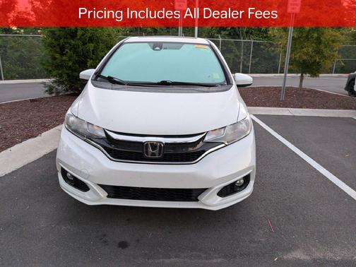 Platinum White 2020 Honda Fit EX-L