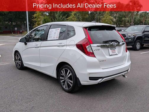 Platinum White 2020 Honda Fit EX-L