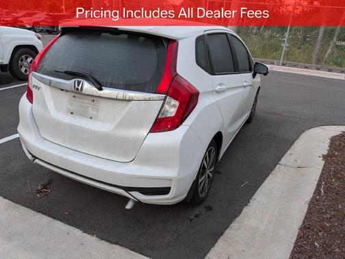 Platinum White 2020 Honda Fit EX-L