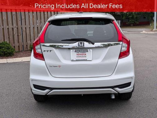 Platinum White 2020 Honda Fit EX-L