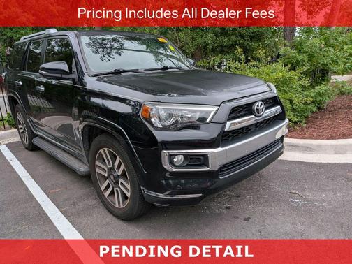 Midnight Black Metallic 2019 Toyota 4Runner Limited