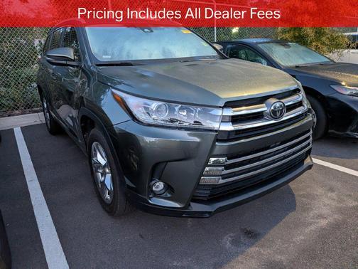 Alumina Jade Metallic 2019 Toyota Highlander Limited