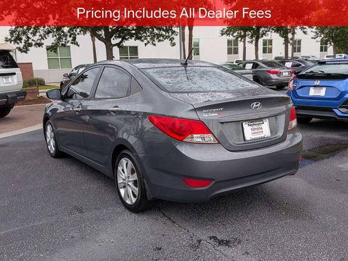 Cyclone Gray 2013 Hyundai Accent GLS