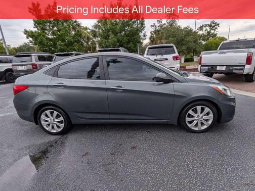 Cyclone Gray 2013 Hyundai Accent GLS