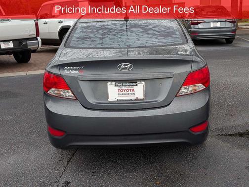 Cyclone Gray 2013 Hyundai Accent GLS