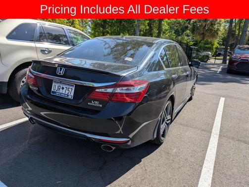 Crystal Black Pearl 2017 Honda Accord Touring V6