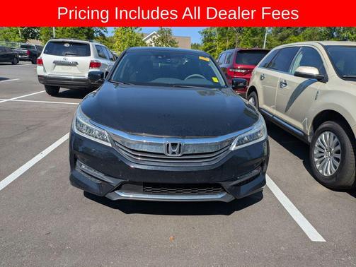 Crystal Black Pearl 2017 Honda Accord Touring V6