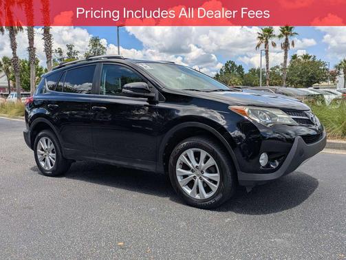 Black 2015 Toyota RAV4 Limited
