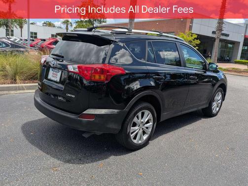 Black 2015 Toyota RAV4 Limited