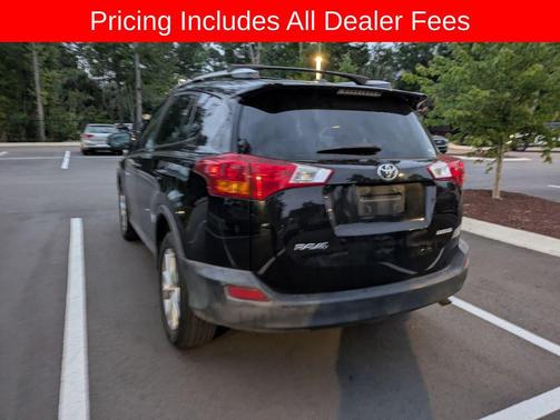 Black 2015 Toyota RAV4 Limited
