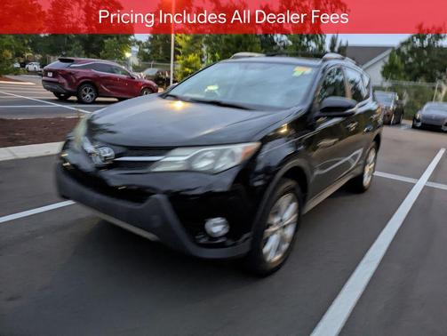 Black 2015 Toyota RAV4 Limited
