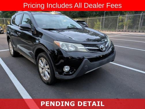 Black 2015 Toyota RAV4 Limited