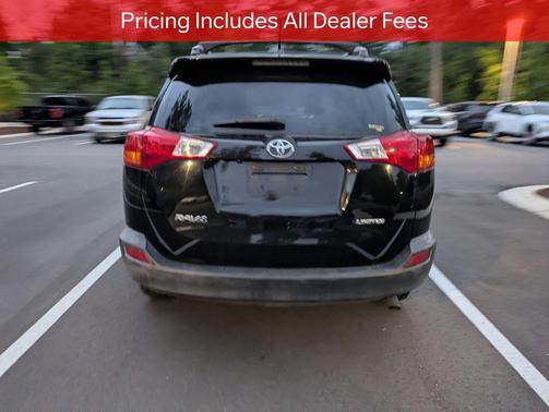 Black 2015 Toyota RAV4 Limited