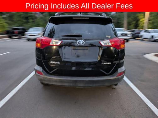 Black 2015 Toyota RAV4 Limited
